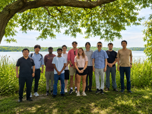 Group picnic with Profs. Toshi Mori and Kento Kasahara, July, 2026